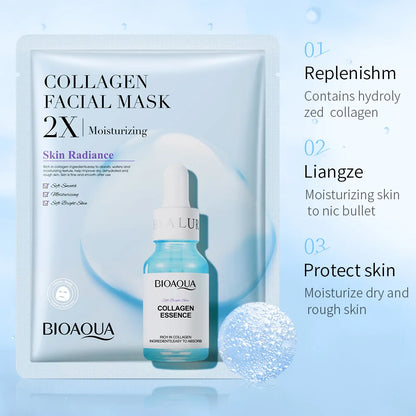 20pcs BIOAQUA Collagen Face Mask