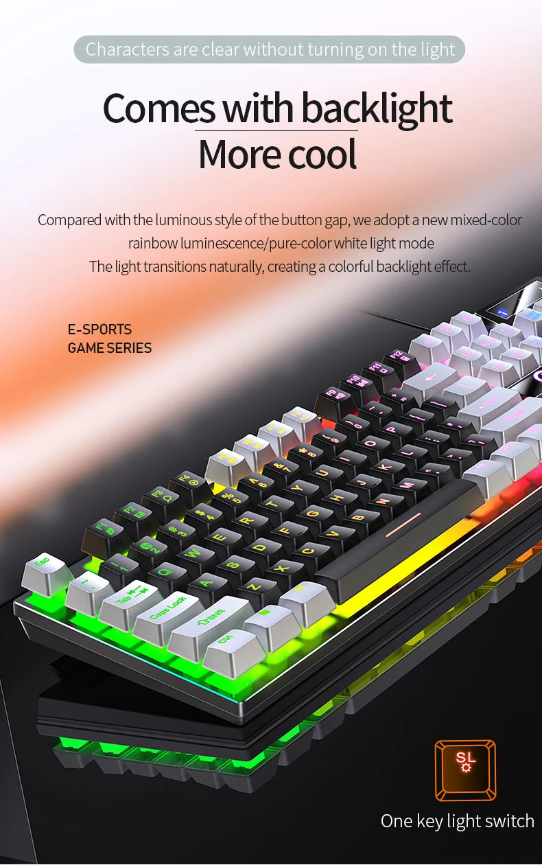 104 Full Size Gaming Keyboard