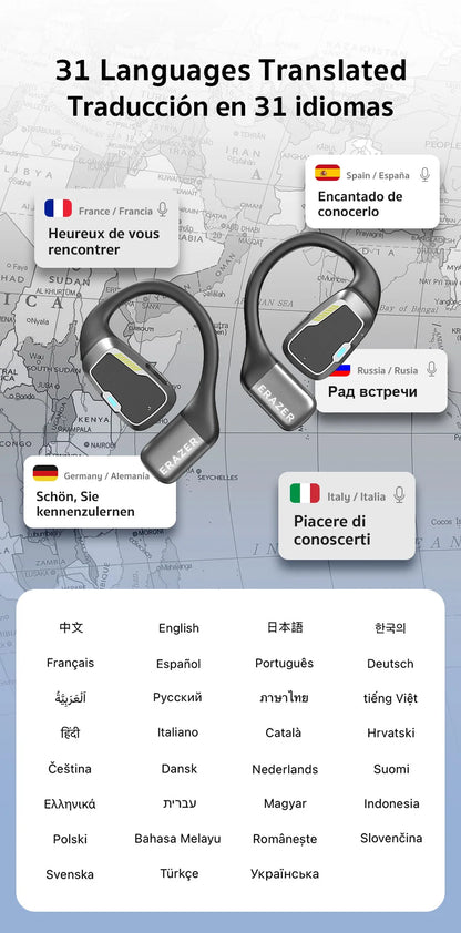 [AI Earphone]Translator Erazer XP6